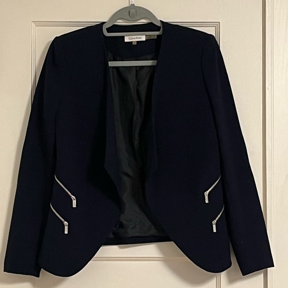 Calvin Klein Navy blue blazer - Picture 1 of 4